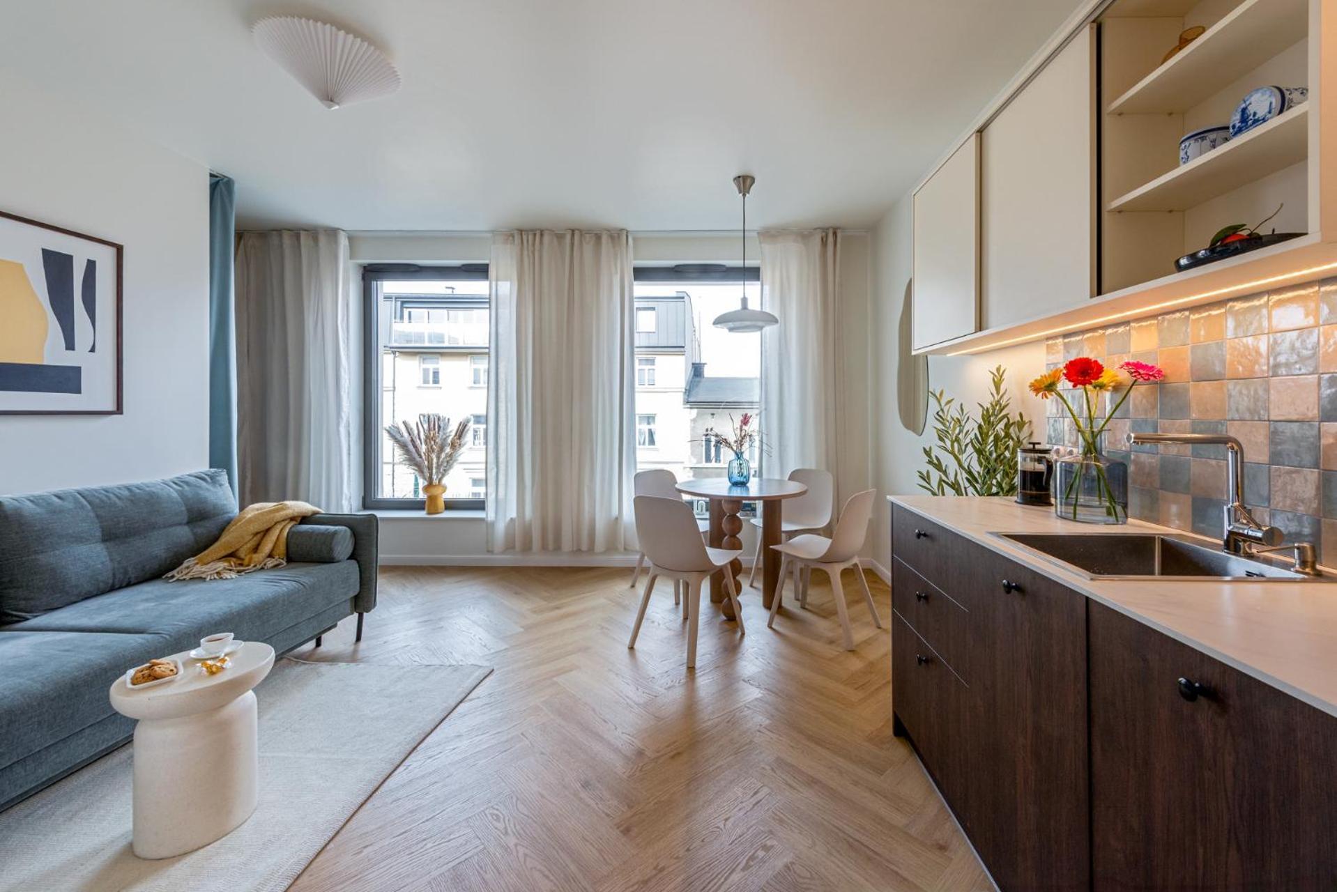 Wawel View Stylish Apartment - Kosciuszki 22 Krakow Luaran gambar